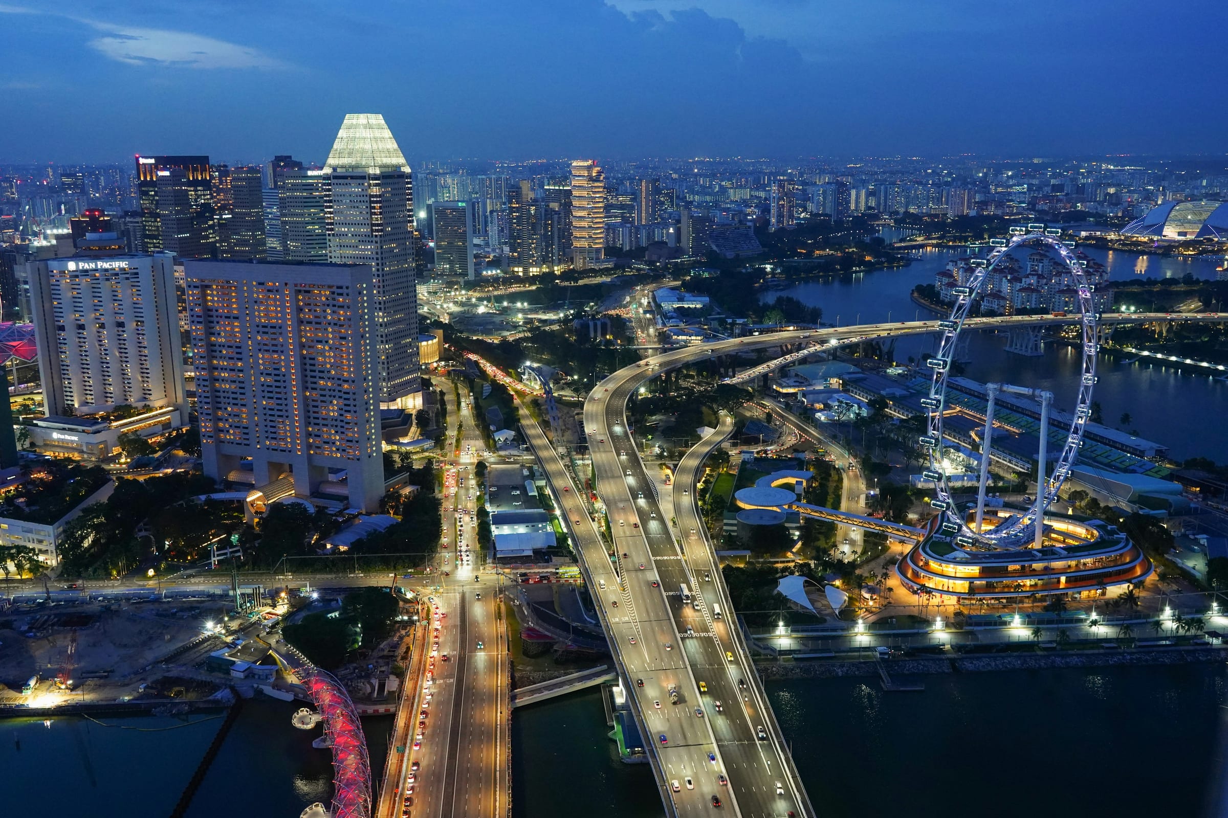 Singapore skyline